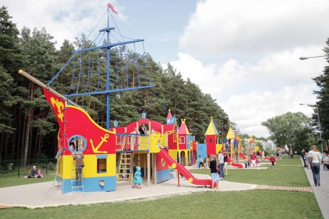 Vila Gilė Palanga Esterno foto
